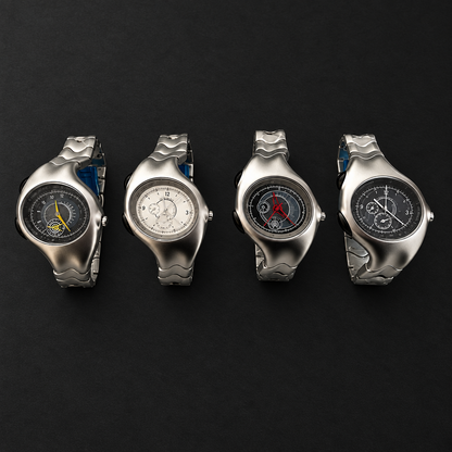 UNERU WATCH 4色の集合写真