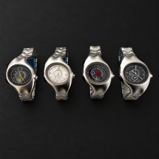 UNERU WATCH 4色の集合写真